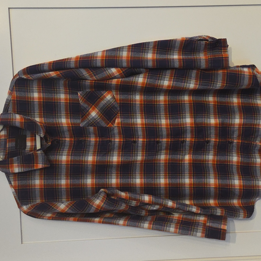 Free Press Multicolor Plaid Shirt